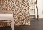 mur de bois flotte