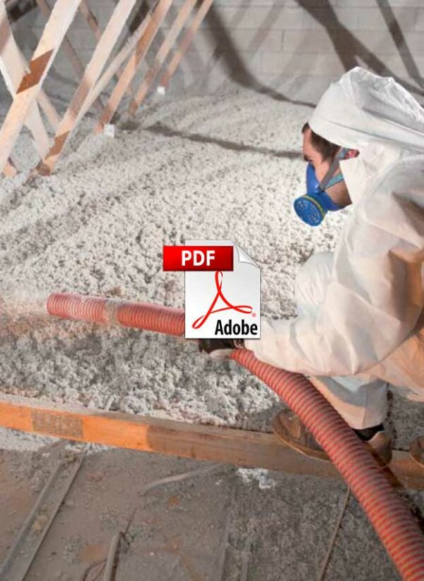 L'isolation en ouate de cellulose