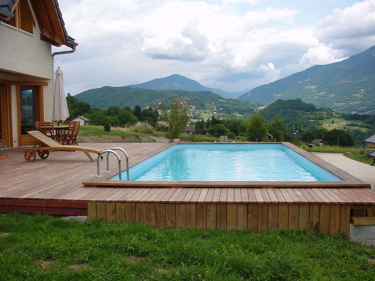 Structure des piscines en bois Beaver Pool