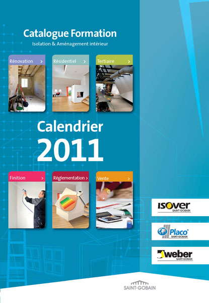 Catalogue des formations en isolation et aménagement intérieur