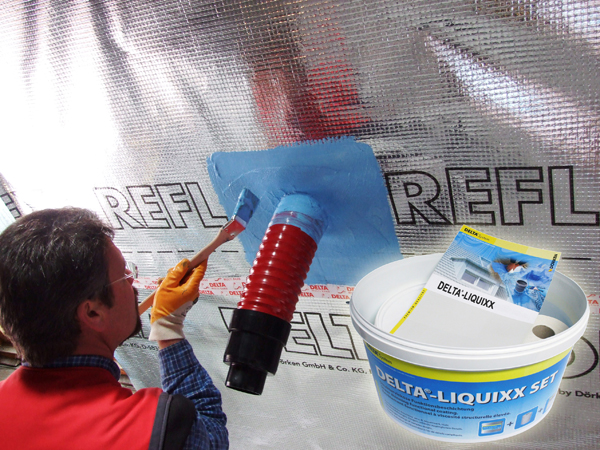 solution liquide pour assurer l'étanchéité à l'air