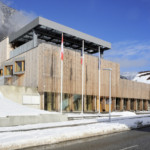 projet bois Centre communal multifonctionnel de Saint Jean-d'Arvey