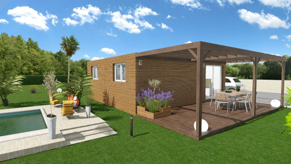 Maison modulaire - Modulabois - Eco maison bois